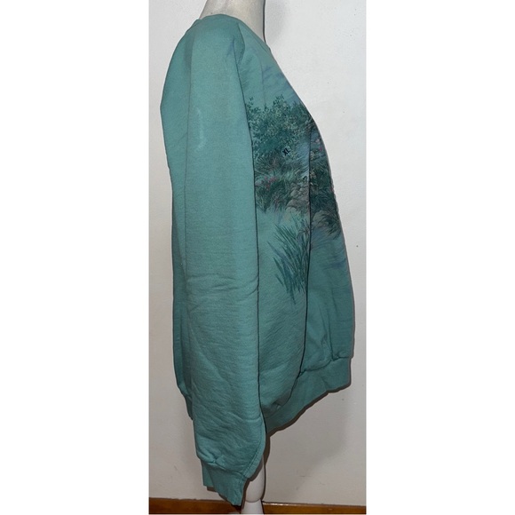 NWT Northern Reflections Floral Scenery Sweatshirt - Picture 3 of 7